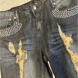 Venus ripped jeans size 10